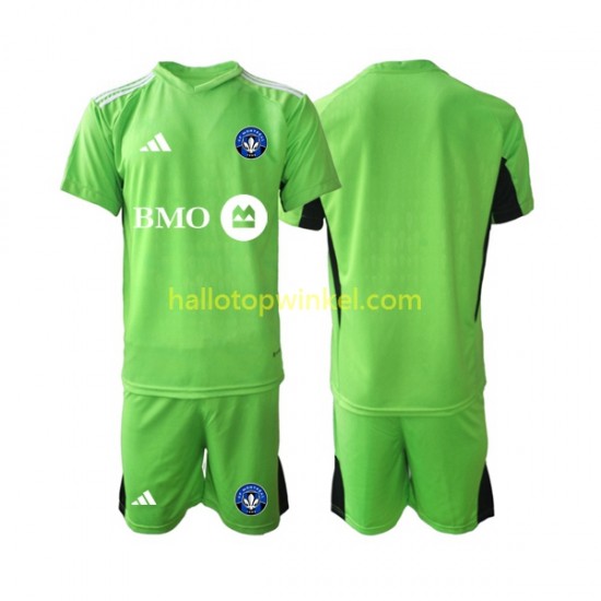 CF Montréal Voetbalshirt Doelman Kleuters/Kids Thuis Tenue 2023-2024 Korte Mouw