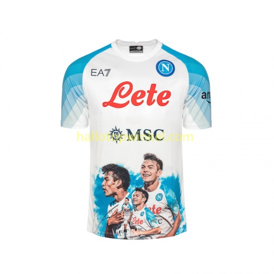 Napoli Voetbalshirt Face Game Lozano 11 Heren Thuis Tenue 2022-2023 Korte Mouw