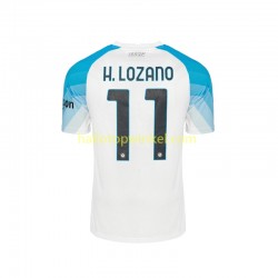 Napoli Voetbalshirt Face Game Lozano 11 Heren Thuis Tenue 2022-2023 Korte Mouw