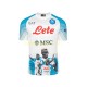 Napoli Voetbalshirt Face Game Osimhen 9 Heren Thuis Tenue 2022-2023 Korte Mouw