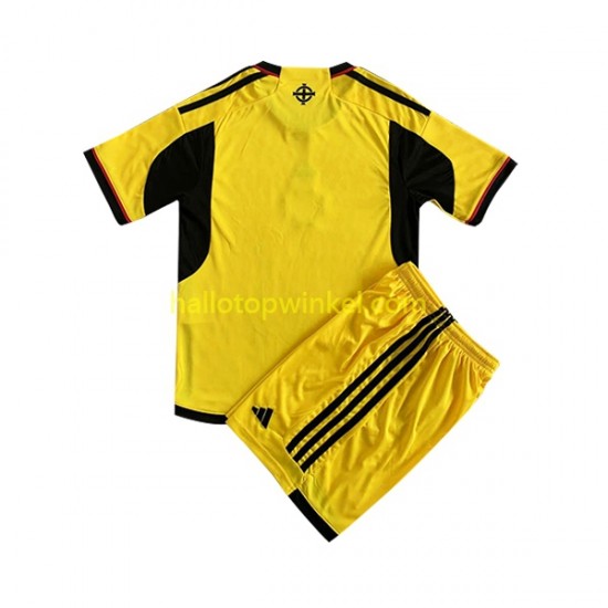 Noord-Ierland Voetbalshirt Kleuters/Kids Thuis Tenue 2023 Korte Mouw