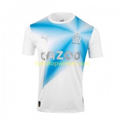 Olympique Marseille Voetbalshirt Anniversary Heren Thuis Tenue 2023 2022 Korte Mouw