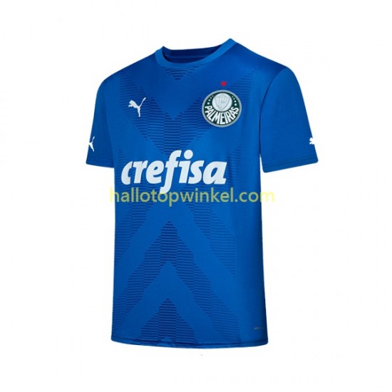 Palmeiras Voetbalshirt Doelman Heren Thuis Tenue 2023-2024 Korte Mouw