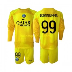 Paris Saint-Germain Voetbalshirt Gianluigi Donnarumma 99 Doelman Kleuters/Kids Derde Tenue 2022-2023 Lange Mouw