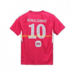 Porcinos Voetbalshirt RONALDINHO 10 Heren Thuis Tenue 2023 Korte Mouw Porcinos Voetbalshirt RONALDINHO 10 Heren Thuis Tenue 2023 Korte Mouw