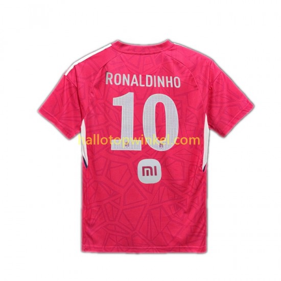 Porcinos Voetbalshirt RONALDINHO 10 Heren Thuis Tenue 2023 Korte Mouw