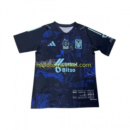 Tigres UANL Voetbalshirt Earth Day Heren Thuis Tenue 2023-2024 Korte Mouw