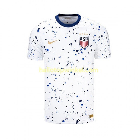 USA Voetbalshirt Heren Thuis Tenue 2023 Korte Mouw