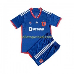 Universidad de Chile Voetbalshirt Kleuters/Kids Thuis Tenue 2023 Korte Mouw