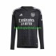 Arsenal Voetbalshirt Doelman Heren Thuis Tenue 2023-2024 Lange Mouw