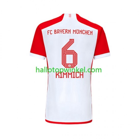 FC Bayern München Voetbalshirt Joshua Kimmich 6 Heren Thuis Tenue 2023-2024 Korte Mouw