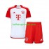 FC Bayern München Voetbalshirt Kleuters/Kids Thuis Tenue 2023-2024 Korte Mouw