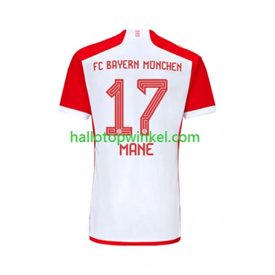 FC Bayern München Voetbalshirt Sadio Mane 17 Heren Thuis Tenue 2023-2024 Korte Mouw