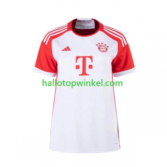 FC Bayern München Voetbalshirt Dames Thuis Tenue 2023-2024 Korte Mouw