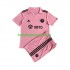 Inter Miami Voetbalshirt Kleuters/Kids Thuis Tenue 2023 Korte Mouw