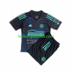Inter Miami Voetbalshirt Special Kleuters/Kids Uit Tenue 2023-2024 Korte Mouw