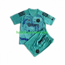 Inter Miami Voetbalshirt Special Kleuters/Kids Thuis Tenue 2023-2024 Korte Mouw