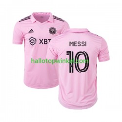 Inter Miami Voetbalshirt Lionel Messi 10 Heren Thuis Tenue 2023 Korte Mouw