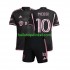 Inter Miami Voetbalshirt Lionel Messi 10 Kleuters/Kids Uit Tenue 2023 Korte Mouw