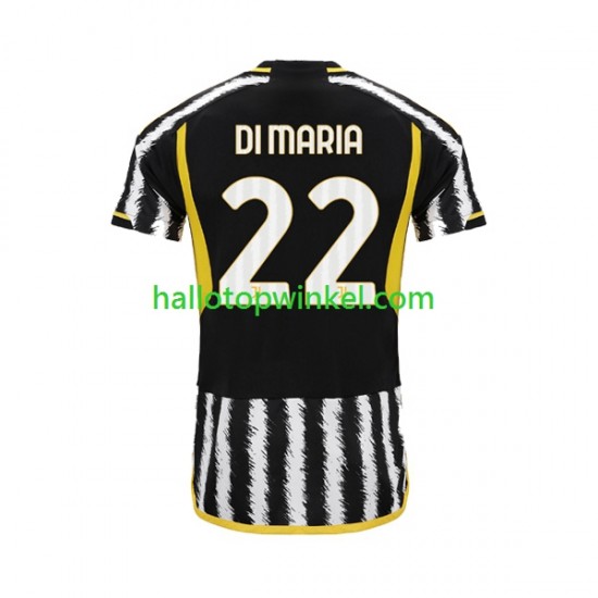 Juventus Voetbalshirt Angel Di Maria 22 Heren Thuis Tenue 2023-2024 Korte Mouw