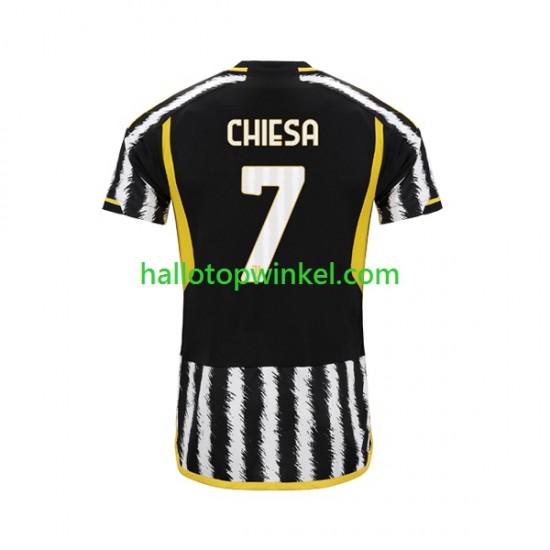 Juventus Voetbalshirt Federico Chiesa 7 Heren Thuis Tenue 2023-2024 Korte Mouw