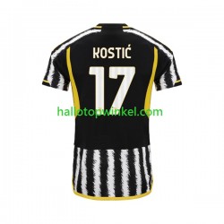 Juventus Voetbalshirt Filip Kostic 17 Heren Thuis Tenue 2023-2024 Korte Mouw