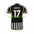 Juventus Voetbalshirt Filip Kostic 17 Heren Thuis Tenue 2023-2024 Korte Mouw