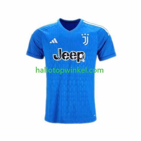 Juventus Voetbalshirt Doelman Heren Thuis Tenue 2023-2024 Korte Mouw