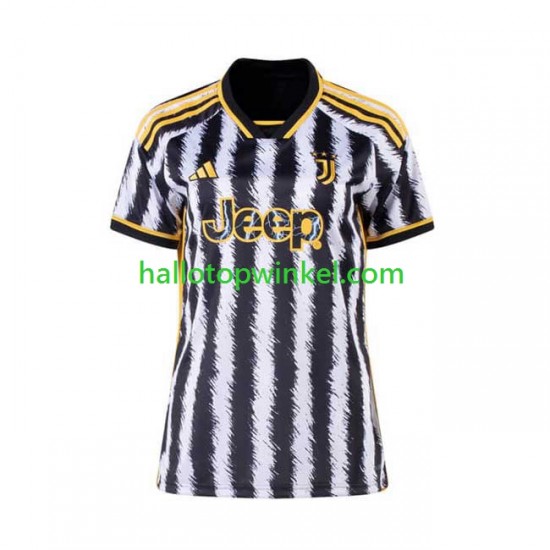 Juventus Voetbalshirt Dames Thuis Tenue 2023-2024 Korte Mouw