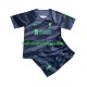 Liverpool Voetbalshirt Doelman Kleuters/Kids Uit Tenue 2023-2024 Korte Mouw