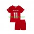 Liverpool Voetbalshirt M.Salah 11 Kleuters/Kids Thuis Tenue 2023-2024 Korte Mouw