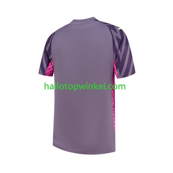 Manchester City Voetbalshirt Doelman Heren Uit Tenue 2023-2024 Korte Mouw