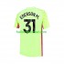 Manchester City Voetbalshirt Ederson Moraes 31 Doelman Heren Derde Tenue 2023-2024 Korte Mouw