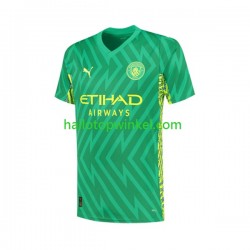 Manchester City Voetbalshirt Doelman Heren Thuis Tenue 2023-2024 Korte Mouw