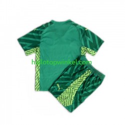 Manchester City Voetbalshirt Doelman Kleuters/Kids Thuis Tenue 2023-2024 Korte Mouw
