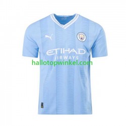 Manchester City Voetbalshirt Heren Thuis Tenue 2023-2024 Korte Mouw