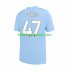 Manchester City Voetbalshirt Phil Foden 47 Heren Thuis Tenue 2023-2024 Korte Mouw