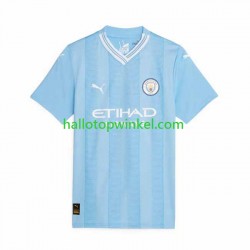 Manchester City Voetbalshirt Dames Thuis Tenue 2023-2024 Korte Mouw