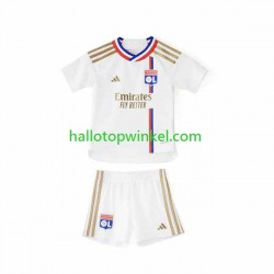 Olympique Lyonnais Voetbalshirt Kleuters/Kids Thuis Tenue 2023-2024 Korte Mouw