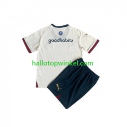 PSV Eindhoven Voetbalshirt Kleuters/Kids Uit Tenue 2023-2024 Korte Mouw