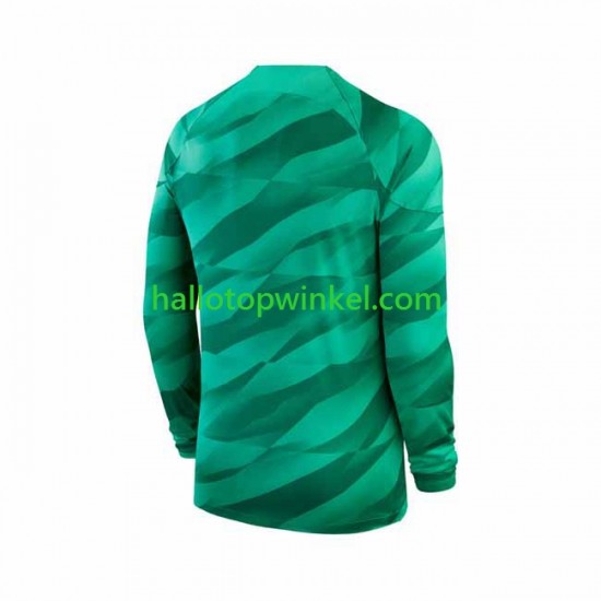 Paris Saint-Germain Voetbalshirt Doelman Heren Thuis Tenue 2023-2024 Lange Mouw