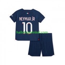 Paris Saint-Germain Voetbalshirt Neymar Jr 10 Kleuters/Kids Thuis Tenue 2023-2024 Korte Mouw