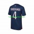 Paris Saint-Germain Voetbalshirt Sergio Ramos 4 Heren Thuis Tenue 2023-2024 Korte Mouw