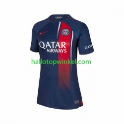 Paris Saint-Germain Voetbalshirt Dames Thuis Tenue 2023-2024 Korte Mouw