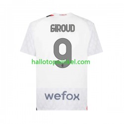 AC Milan Voetbalshirt Olivier Giroud 9 Heren Uit Tenue 2023-2024 Korte Mouw