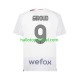 AC Milan Voetbalshirt Olivier Giroud 9 Heren Uit Tenue 2023-2024 Korte Mouw