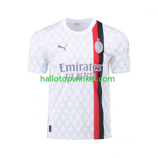 AC Milan Voetbalshirt Rafael Leao 10 Heren Uit Tenue 2023-2024 Korte Mouw