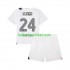 AC Milan Voetbalshirt Simon Kjaer 24 Kleuters/Kids Uit Tenue 2023-2024 Korte Mouw