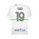 AC Milan Voetbalshirt Theo 19 Heren Uit Tenue 2023-2024 Korte Mouw