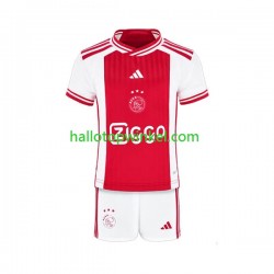 AFC Ajax Voetbalshirt Kleuters/Kids Thuis Tenue 2023-2024 Korte Mouw